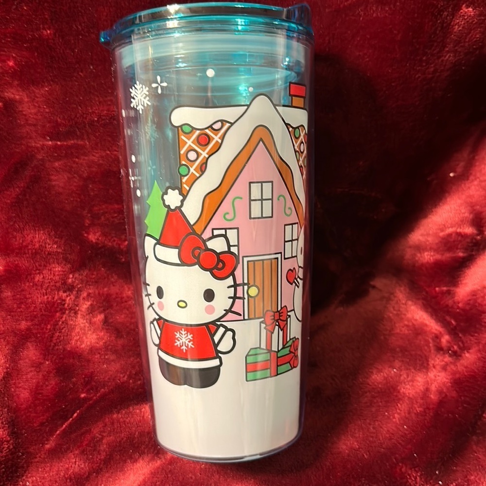 New Hello Kitty Christmas Travel Mug